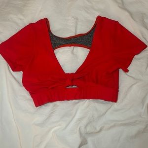 Five Dancewear Red Bra Top